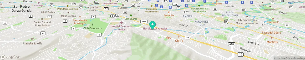 borne de recharge sur la carte