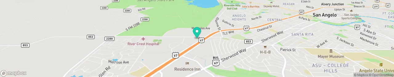 borne de recharge sur la carte