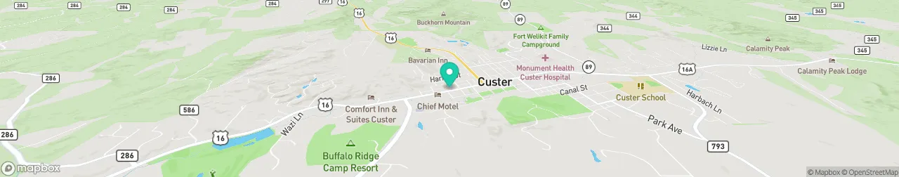 borne de recharge sur la carte