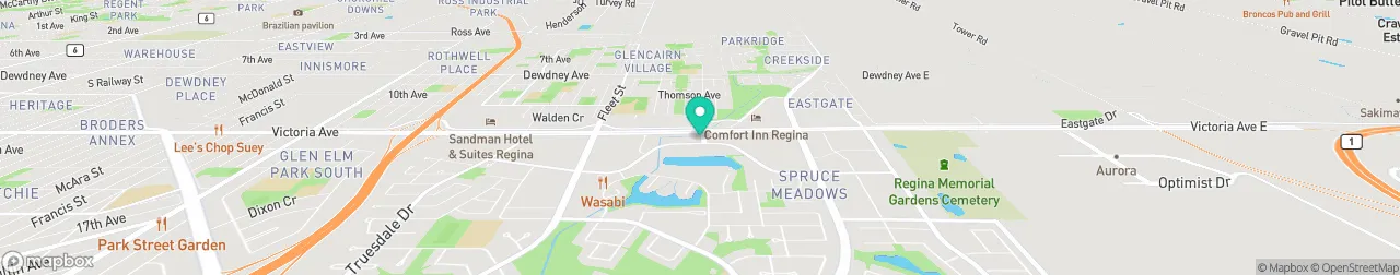 ev charging station on the map