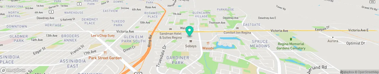 ev charging station on the map