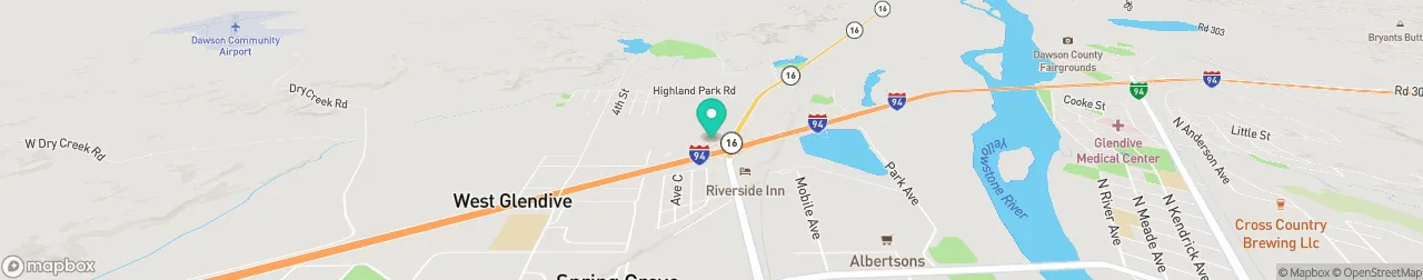 ev charging station on the map