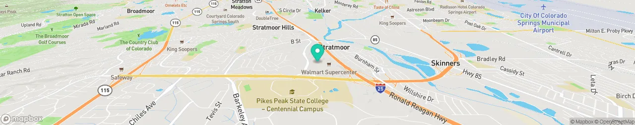 ev charging station on the map