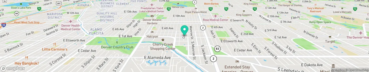 ev charging station on the map