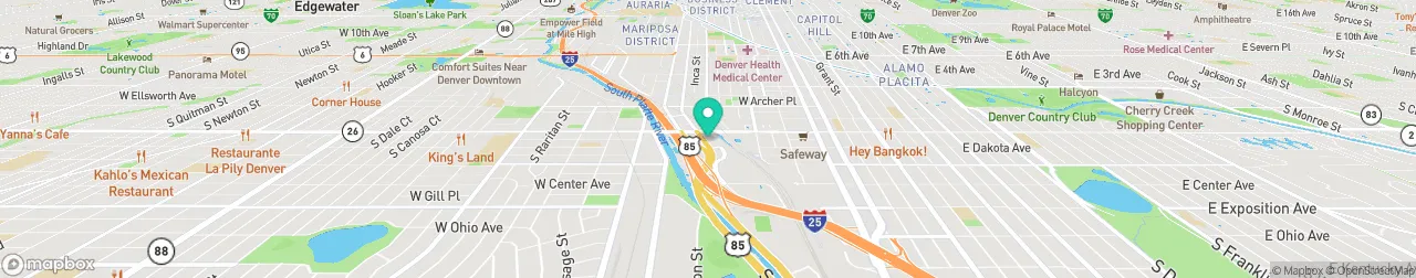 ev charging station on the map