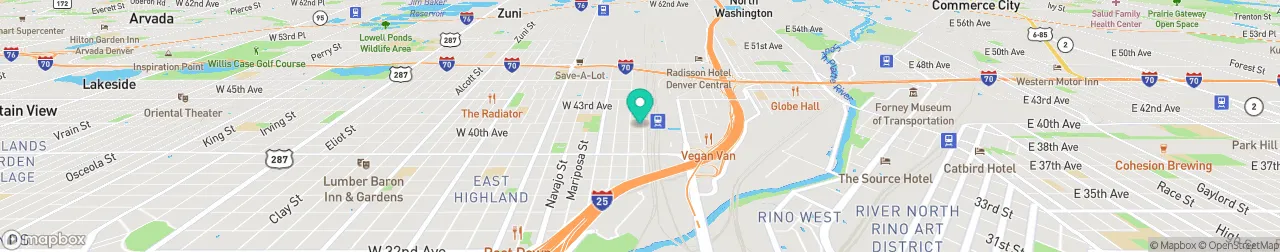 ev charging station on the map