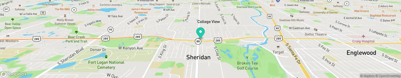 ev charging station on the map