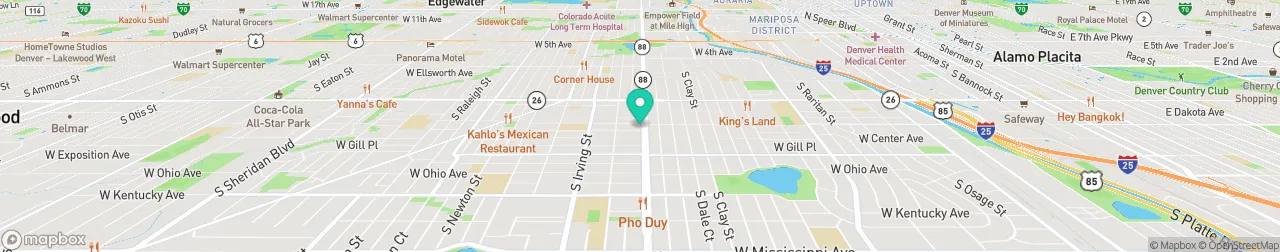 ev charging station on the map