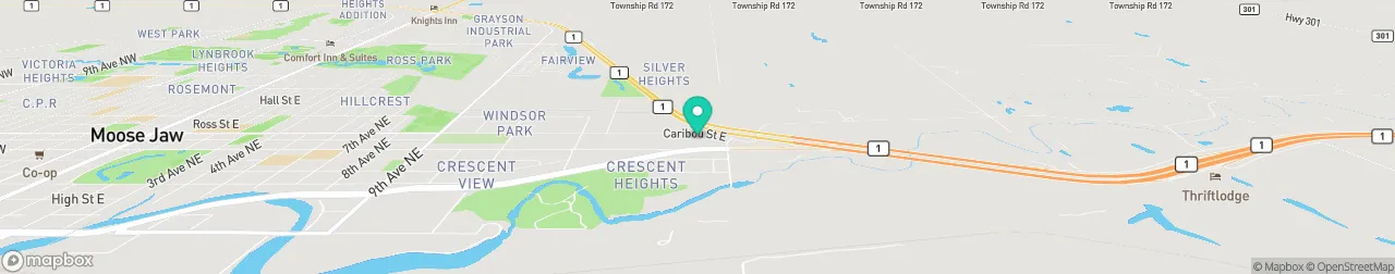 ev charging station on the map