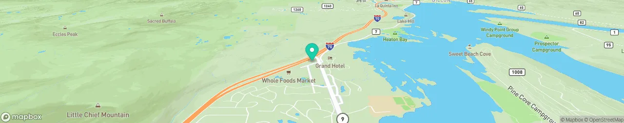 ev charging station on the map