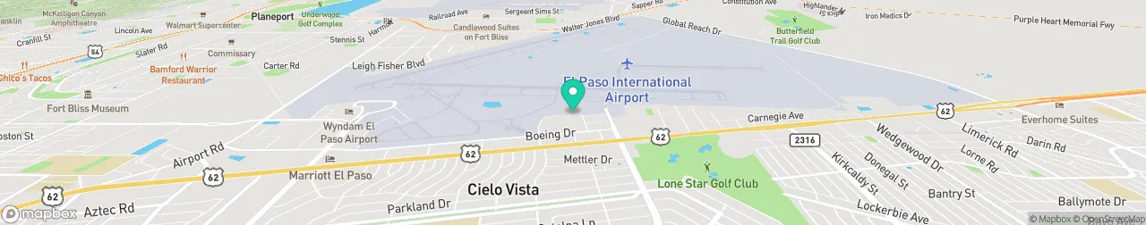 borne de recharge sur la carte