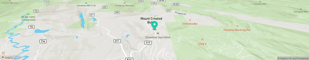 borne de recharge sur la carte