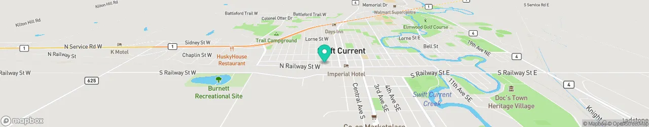 borne de recharge sur la carte