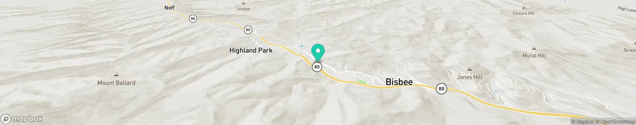 borne de recharge sur la carte