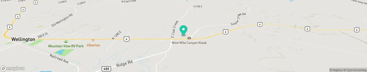 borne de recharge sur la carte