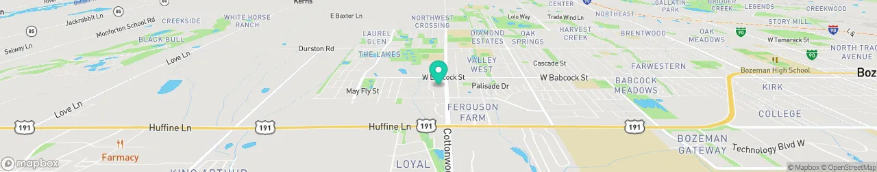 borne de recharge sur la carte