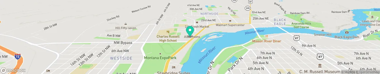 borne de recharge sur la carte