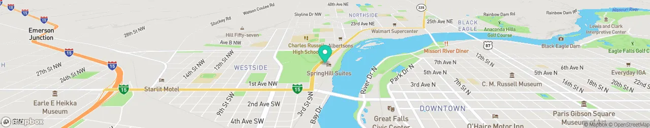 ev charging station on the map