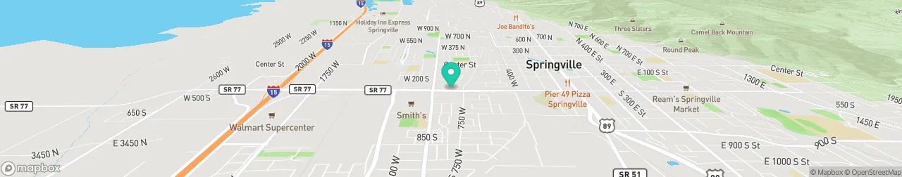 borne de recharge sur la carte