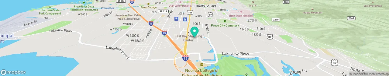 ev charging station on the map