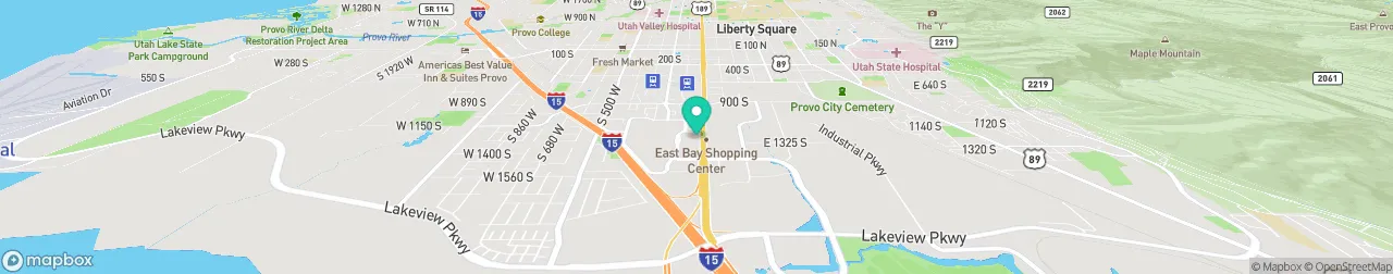 borne de recharge sur la carte