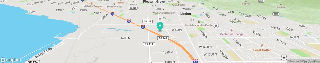 ev charging station on the map