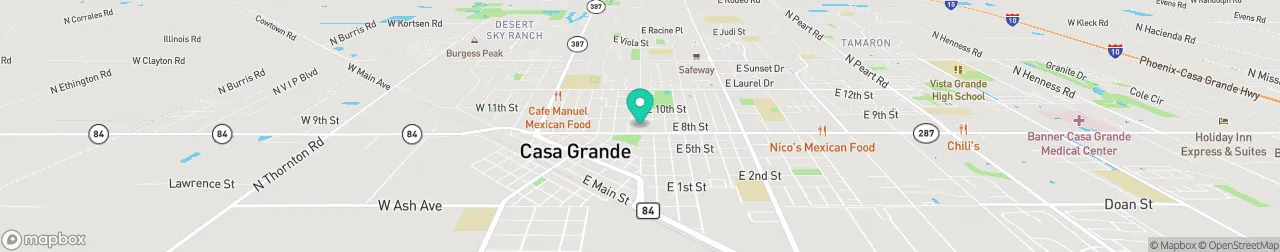 borne de recharge sur la carte