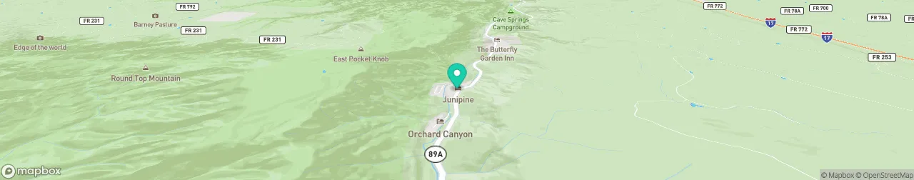 borne de recharge sur la carte