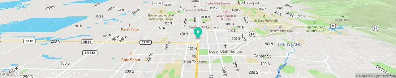 borne de recharge sur la carte