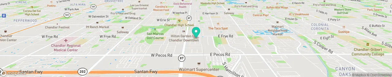 ev charging station on the map