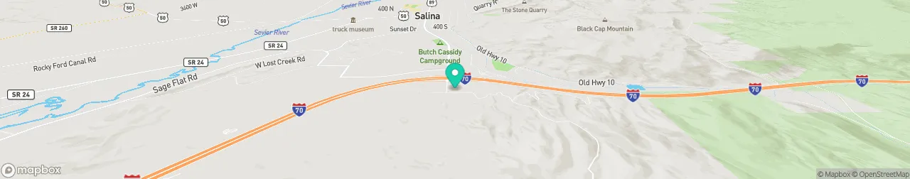 borne de recharge sur la carte