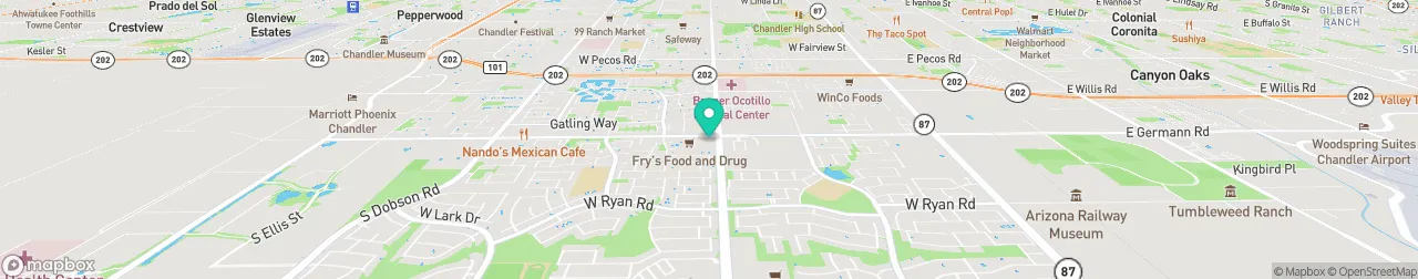 ev charging station on the map