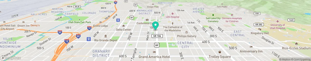 borne de recharge sur la carte