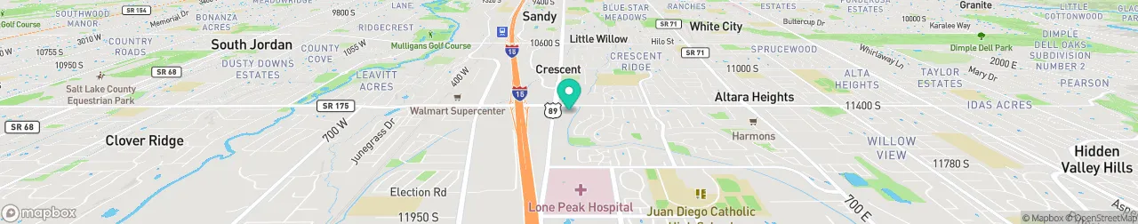 ev charging station on the map