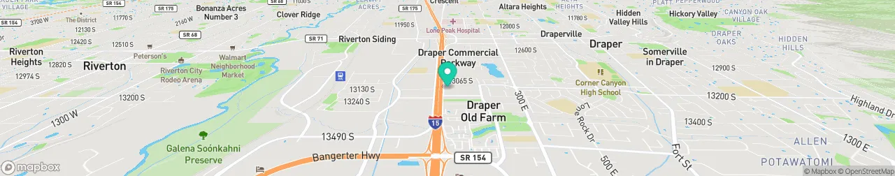 borne de recharge sur la carte