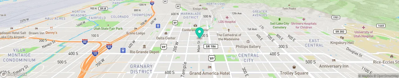 borne de recharge sur la carte