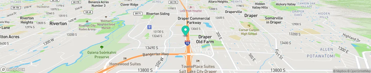 borne de recharge sur la carte