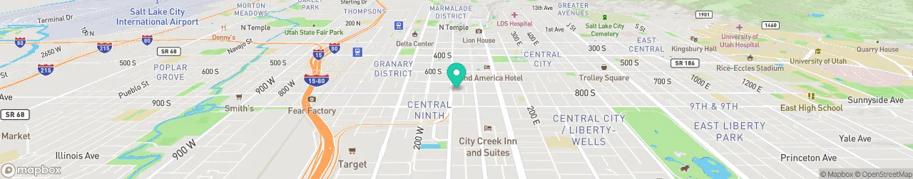 borne de recharge sur la carte