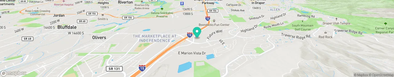 borne de recharge sur la carte