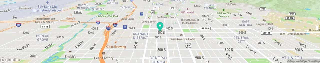 borne de recharge sur la carte