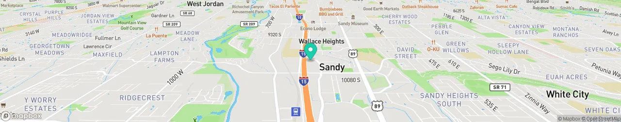 borne de recharge sur la carte