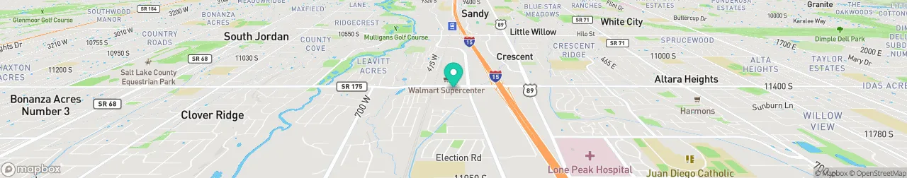 borne de recharge sur la carte