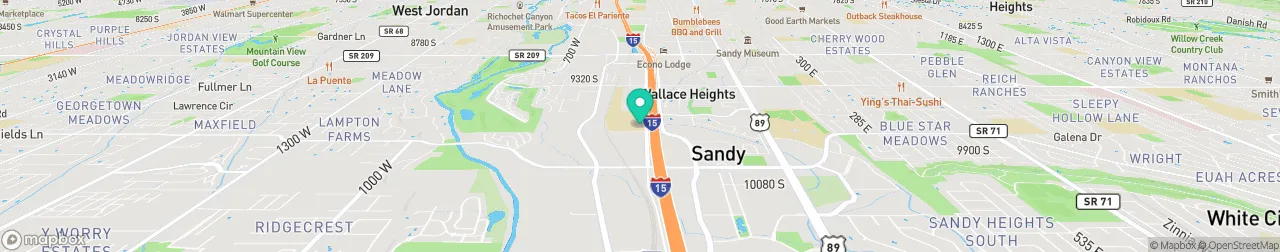 borne de recharge sur la carte