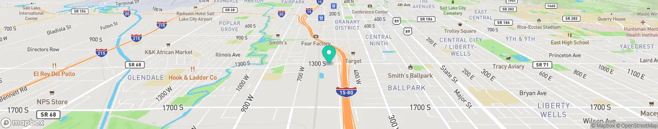 borne de recharge sur la carte