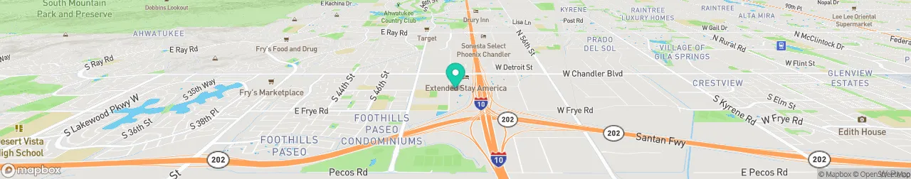 ev charging station on the map