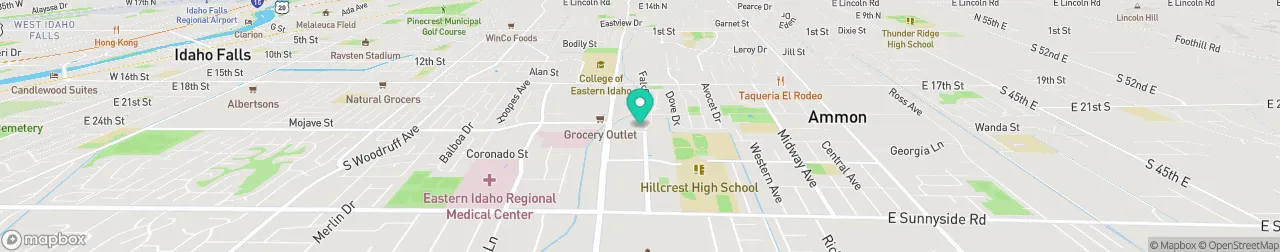 borne de recharge sur la carte