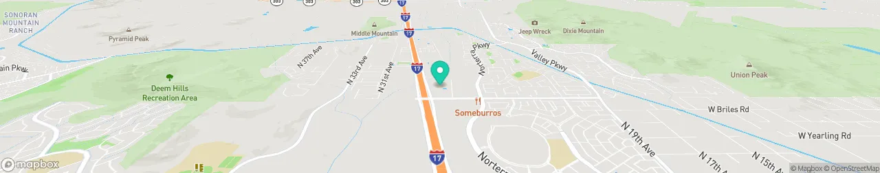 borne de recharge sur la carte