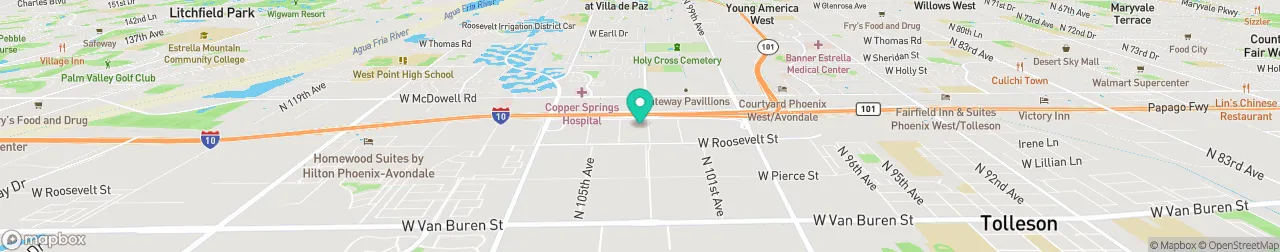 borne de recharge sur la carte