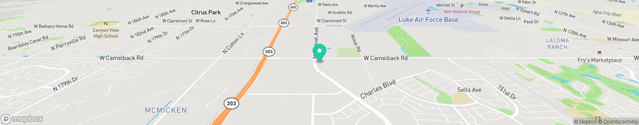 ev charging station on the map