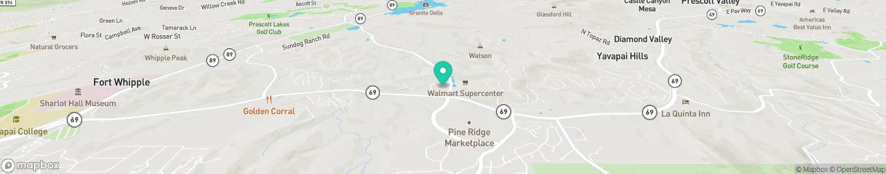 borne de recharge sur la carte